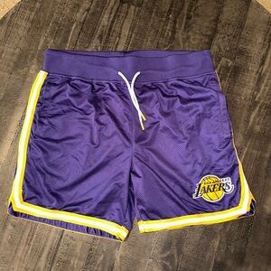 NBA Purple Athletic Shorts